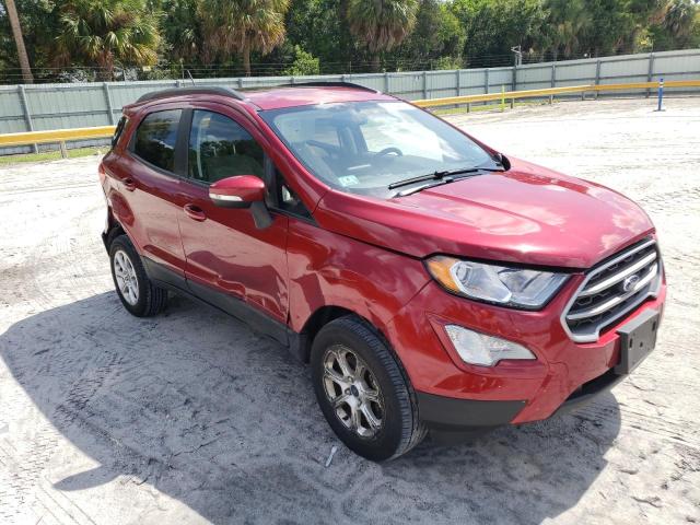 MAJ6S3GL3KC280879 - 2019 FORD ECOSPORT SE Rojo foto 4