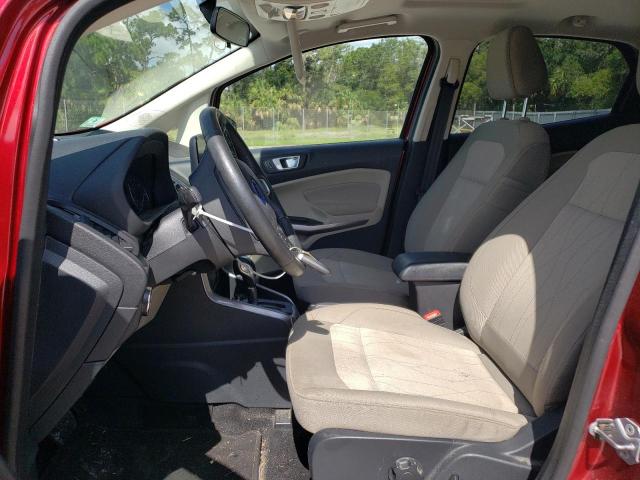 MAJ6S3GL3KC280879 - 2019 FORD ECOSPORT SE Rojo foto 7