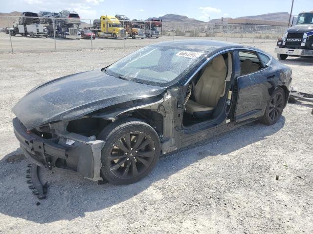 5YJSA1CN9DFP27468 - 2013 TESLA MODEL S Սև լուսանկար 1