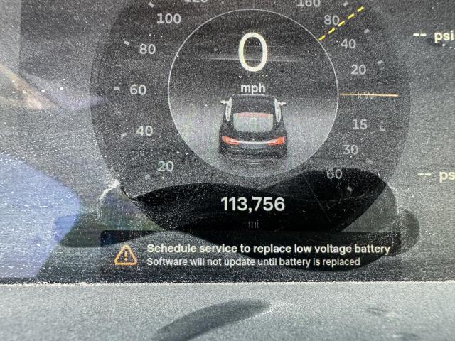 5YJSA1CN9DFP27468 - 2013 TESLA MODEL S Սև լուսանկար 9