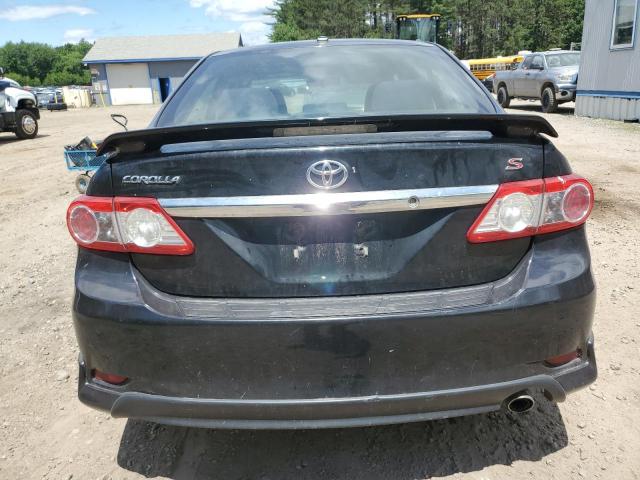 2T1BU4EE8BC699704 - 2011 TOYOTA COROLLA BASE BLACK photo 6