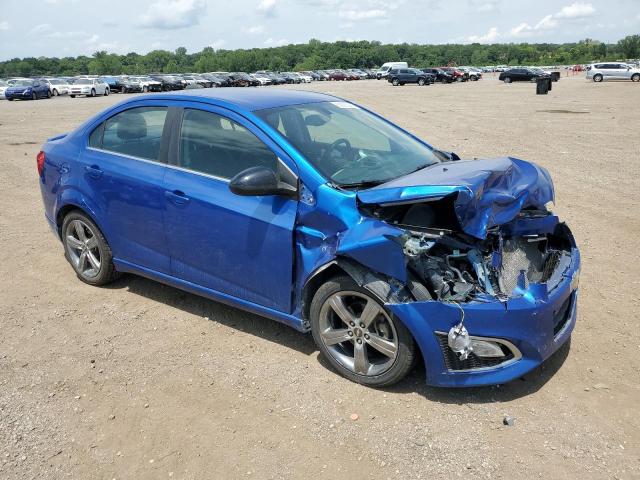 1G1JG5SB6G4185243 - 2016 CHEVROLET SONIC RS BLUE photo 4