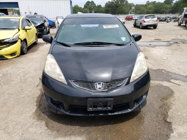 JHMGE88449S018815 - 2009 HONDA FIT SPORT BLACK photo 5