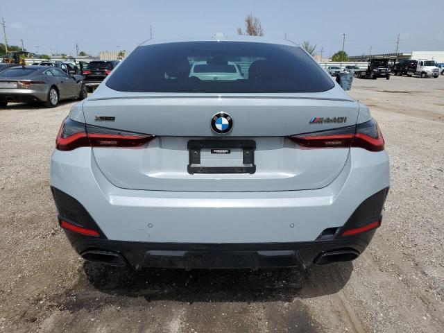 WBA13AW0XNFM54489 - 2022 BMW M440XI GRAN COUPE GRAY photo 6