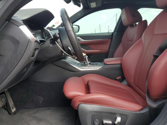 WBA13AW0XNFM54489 - 2022 BMW M440XI GRAN COUPE GRAY photo 7