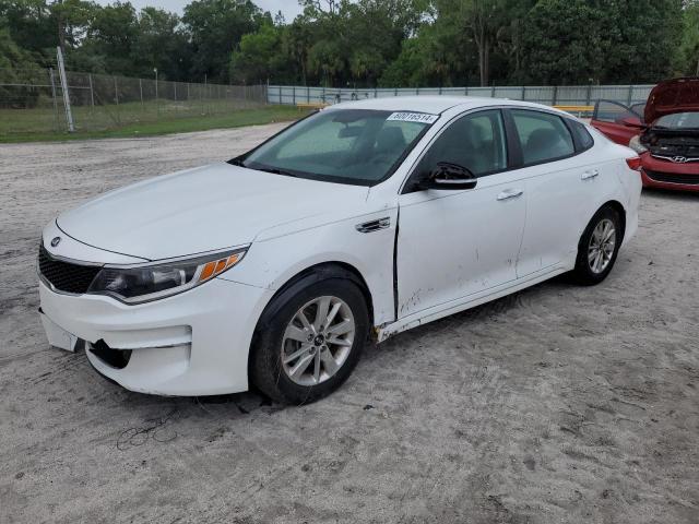 KNAGT4L33G5072212 - 2016 KIA OPTIMA LX WHITE photo 1