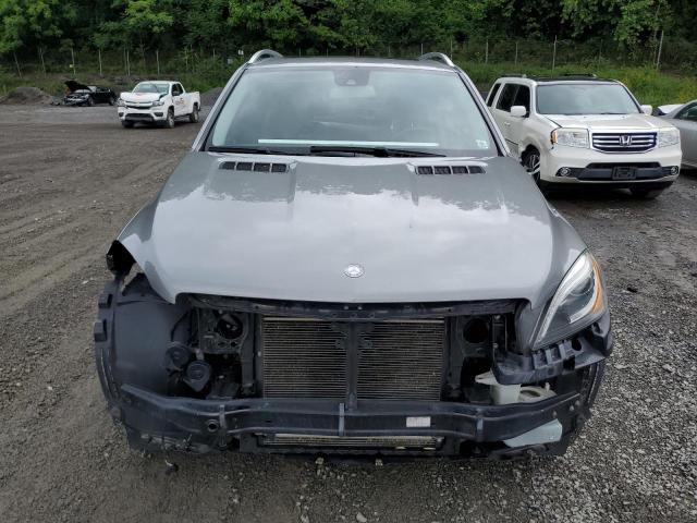 4JGDA5HB4EA422660 - 2014 MERCEDES-BENZ ML 350 4MATIC GRAY photo 5