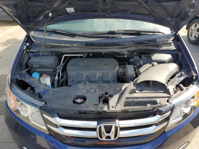 5FNRL5H32GB076874 - 2016 HONDA ODYSSEY SE BLUE photo 12