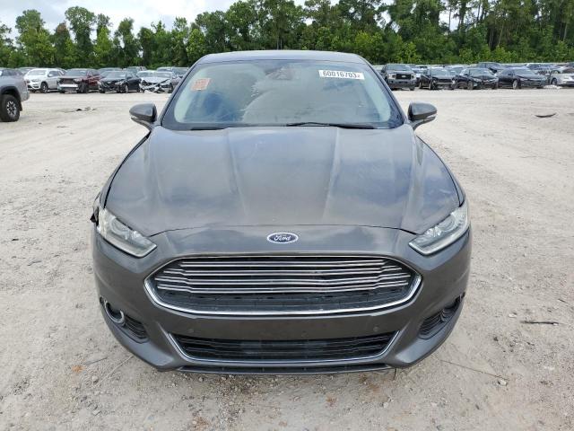 3FA6P0RU4FR292892 - 2015 FORD FUSION TITANIUM HEV GRAY photo 5