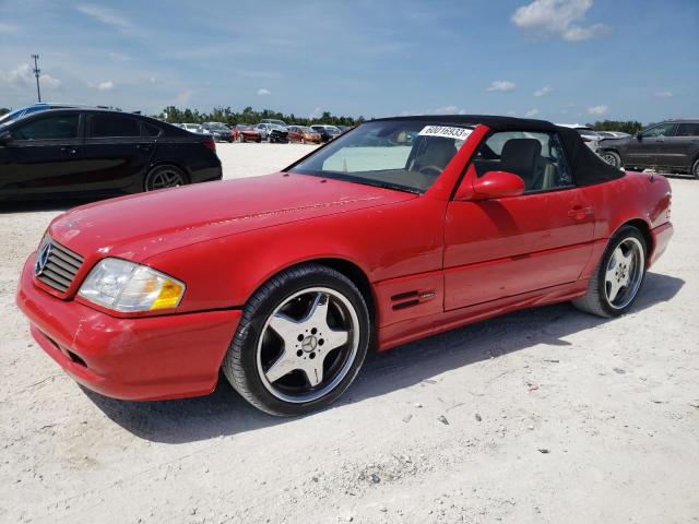 WDBFA68F7XF177833 - 1999 MERCEDES-BENZ SL 500 RED photo 1