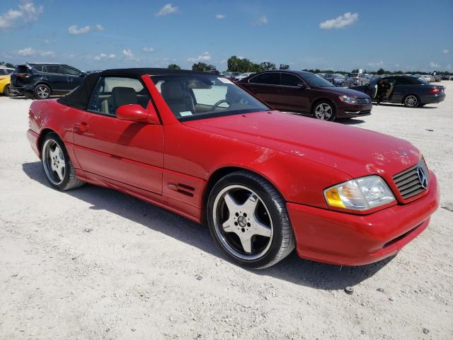 WDBFA68F7XF177833 - 1999 MERCEDES-BENZ SL 500 RED photo 4