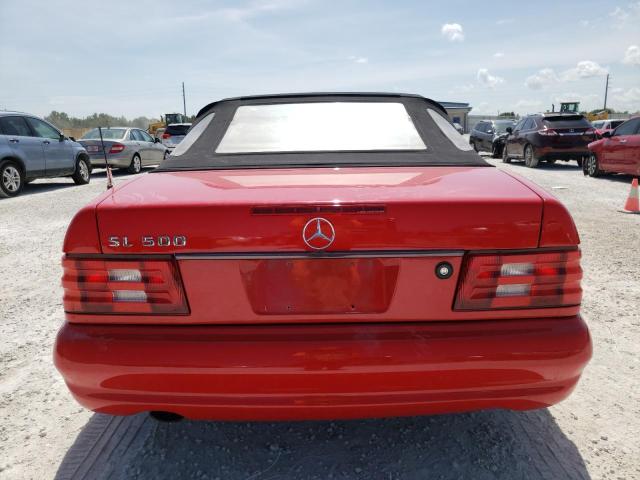 WDBFA68F7XF177833 - 1999 MERCEDES-BENZ SL 500 RED photo 6