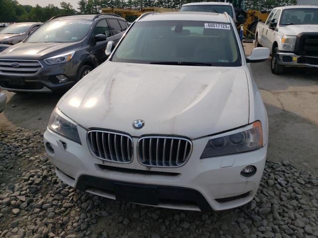 5UXWX7C53BL735092 - 2011 BMW X3 XDRIVE35I WHITE photo 5