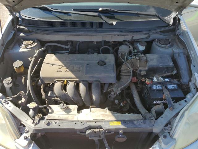 2T1KR32E43C073231 - 2003 TOYOTA COROLLA MA XR SILVER photo 11