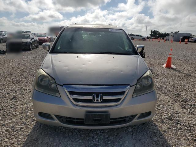 5FNRL38665B410531 - 2005 HONDA ODYSSEY EXL SILVER photo 5