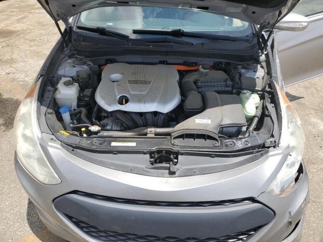 KMHEC4A40DA084936 - 2013 HYUNDAI SONATA HYBRID GRAY photo 11