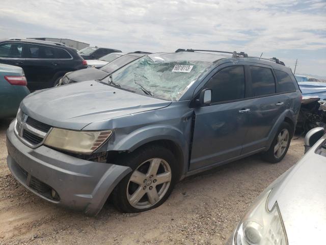 3D4GG67V59T246639 - 2009 DODGE JOURNEY R/T GRAY photo 1