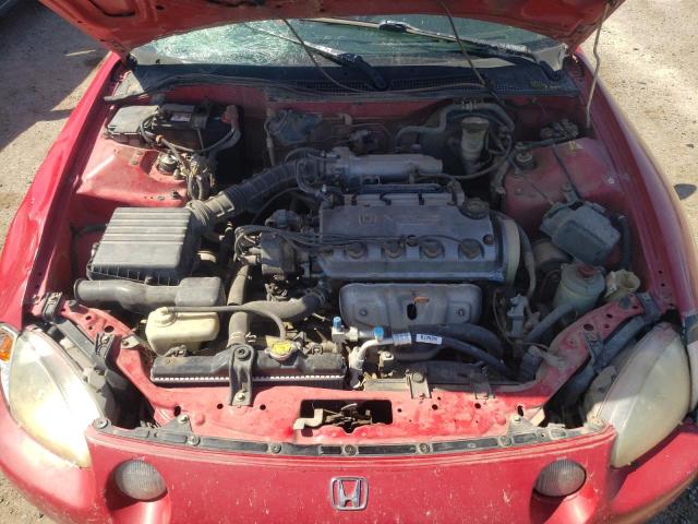 JHMEH6262SS000316 - 1995 HONDA CIVIC DEL SOL SI RED photo 11