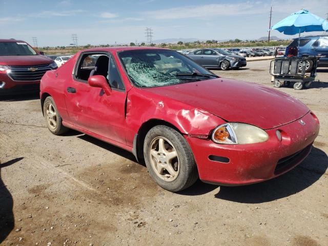 JHMEH6262SS000316 - 1995 HONDA CIVIC DEL SOL SI RED photo 4