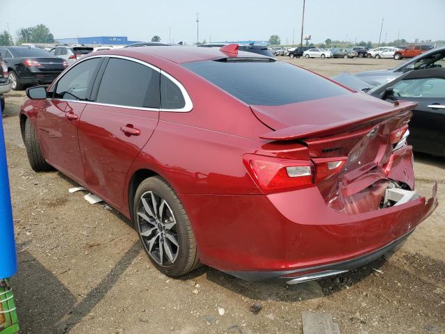 1G1ZG5ST7MF045715 - 2021 CHEVROLET MALIBU RS 红色 照片 2