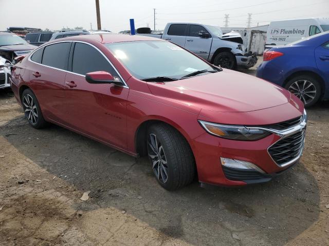 1G1ZG5ST7MF045715 - 2021 CHEVROLET MALIBU RS 红色 照片 4