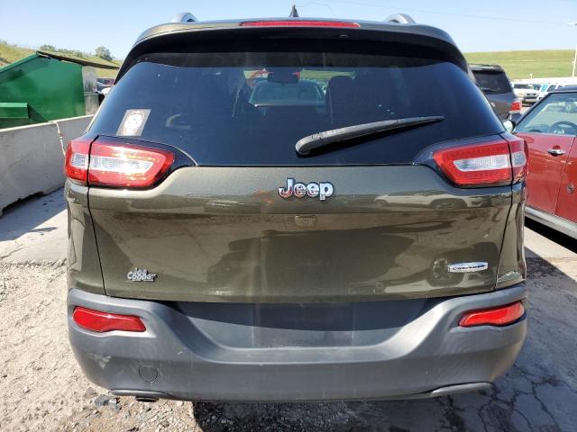 1C4PJLCBXFW548328 - 2015 JEEP CHEROKEE LATITUDE GREEN photo 6