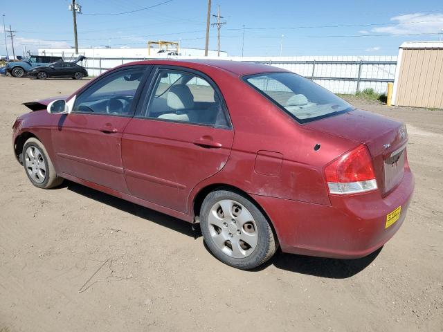 KNAFE121475375701 - 2007 KIA SPECTRA EX RED photo 2