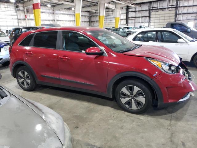 KNDCB3LCXH5101415 - 2017 KIA NIRO FE RED photo 4