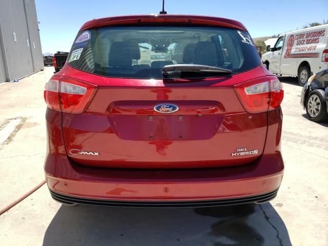 1FADP5BUXDL526172 - 2013 FORD C-MAX SEL RED photo 6