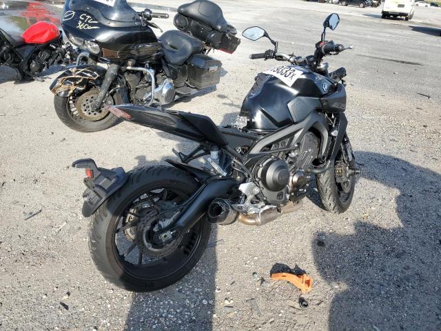 JYARN53E8JA003183 - 2018 YAMAHA MT09 BLACK photo 4