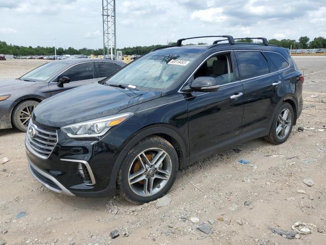 KM8SR4HF8HU238502 - 2017 HYUNDAI SANTA FE SE ULTIMATE BLACK photo 1