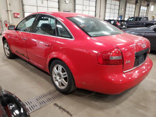 WAUED64B31N065791 - 2001 AUDI A6 2.7T QUATTRO RED photo 2