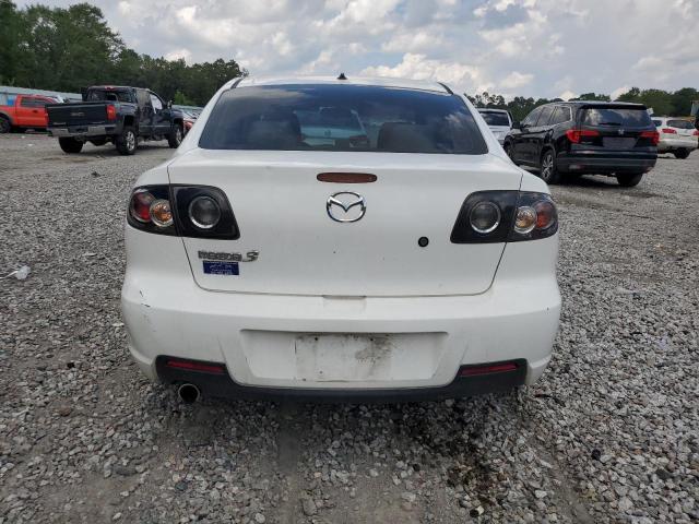 JM1BK12F981828662 - 2008 MAZDA 3 I WHITE photo 6