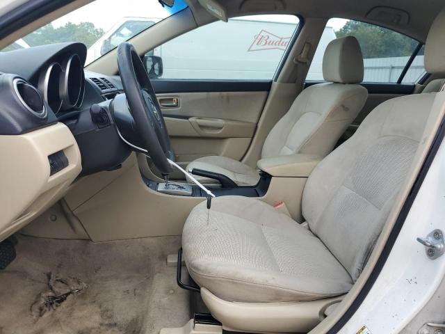 JM1BK12F981828662 - 2008 MAZDA 3 I WHITE photo 7