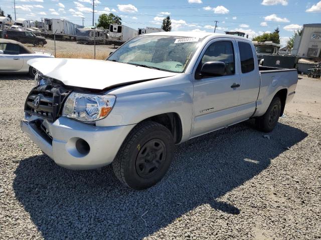5TETX22NX7Z448690 - 2007 TOYOTA TACOMA ACCESS CAB ვერცხლისფერი ფოტო 1