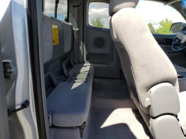 5TETX22NX7Z448690 - 2007 TOYOTA TACOMA ACCESS CAB ვერცხლისფერი ფოტო 10