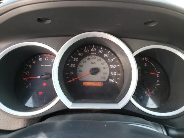 5TETX22NX7Z448690 - 2007 TOYOTA TACOMA ACCESS CAB ვერცხლისფერი ფოტო 9