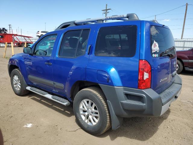 5N1AN0NW0FN660033 - 2015 NISSAN XTERRA X BLUE photo 2