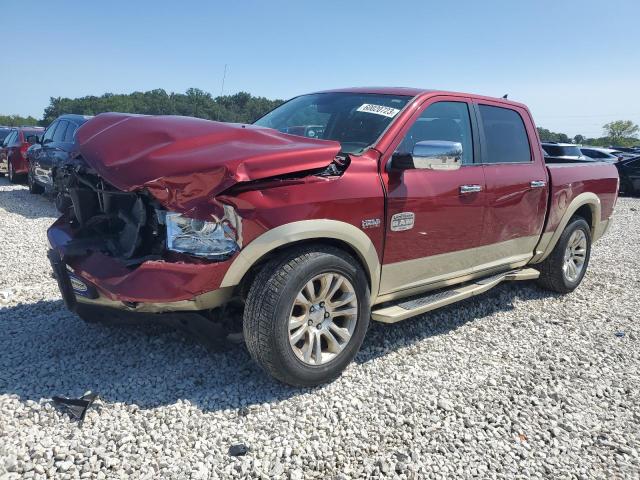 1C6RR7PT7FS656934 - 2015 RAM 1500 LONGHORN MAROON photo 1