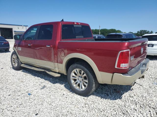 1C6RR7PT7FS656934 - 2015 RAM 1500 LONGHORN MAROON photo 2