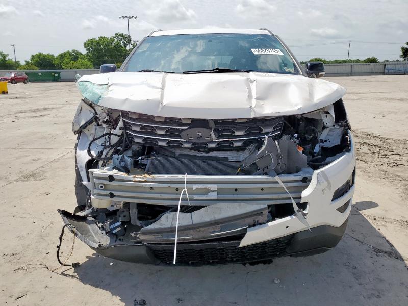 1FM5K7DH8HGE37235 - 2017 FORD EXPLORER XLT WHITE photo 5