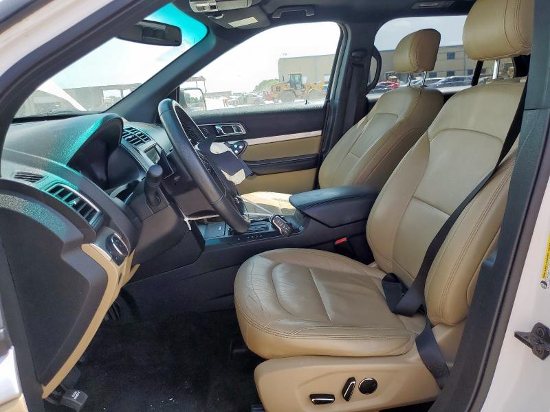 1FM5K7DH8HGE37235 - 2017 FORD EXPLORER XLT WHITE photo 7