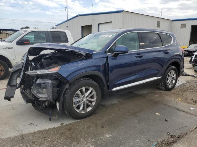 5NMS33AD1LH294371 - 2020 HYUNDAI SANTA FE SEL BLUE photo 1