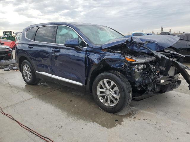 5NMS33AD1LH294371 - 2020 HYUNDAI SANTA FE SEL BLUE photo 4