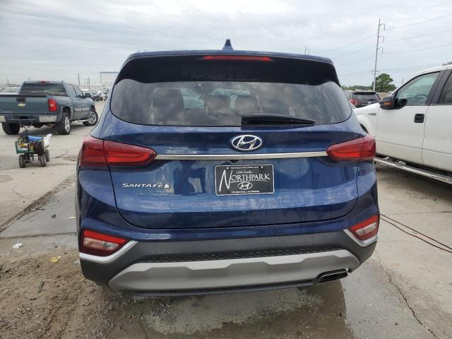 5NMS33AD1LH294371 - 2020 HYUNDAI SANTA FE SEL BLUE photo 6