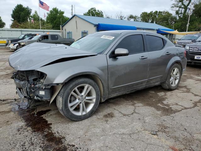 1C3CDZEG6CN276450 - 2012 DODGE AVENGER SXT GRAY photo 1