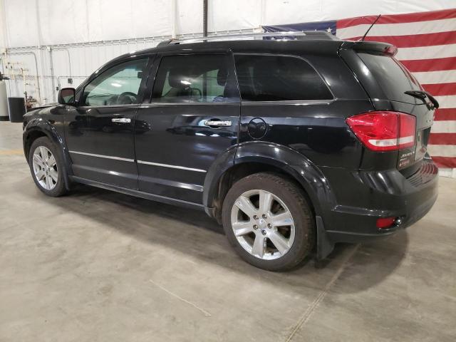 3C4PDDDG3DT595534 - 2013 DODGE JOURNEY CREW BLACK photo 2