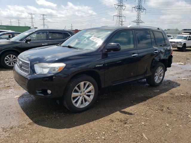 JTEEW44A082004060 - 2008 TOYOTA HIGHLANDER HYBRID LIMITED BLACK photo 1