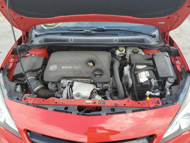 W04WJ3N52JG028589 - 2018 BUICK CASCADA SPORT TOURING RED photo 11