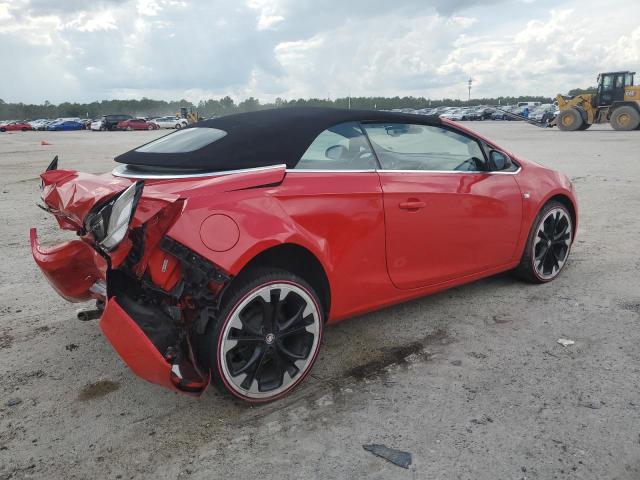 W04WJ3N52JG028589 - 2018 BUICK CASCADA SPORT TOURING RED photo 3